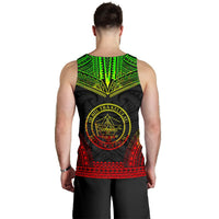 Palau Men's Tank Top - Polynesian Chief Reggae Version - Polynesian Pride