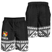 Tonga All Over Print Men's Short - White Polynesian - Polynesian Pride
