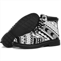 Polynesian 46 Season Boots - Polynesian Pattern - Polynesian Pride