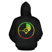 Yap Zip up Hoodie Micronesia Yapese Warrior Reggae - Polynesian Pride