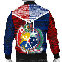 TokoUso Men's Bomber Jacket - Polynesian Pride