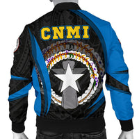 Northern Mariana Islands Bomber Jacket (Men) - Northern Mariana Islands Spirit - Polynesian Pride