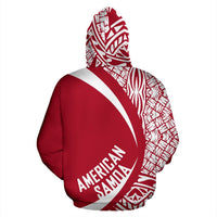 American Samoa Turtle Polynesian Hoodie Circle Style 04 - Polynesian Pride