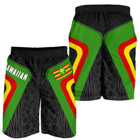 Hawaii Polynesian Kanaka Flag Men's Shorts - Polynesian Pride