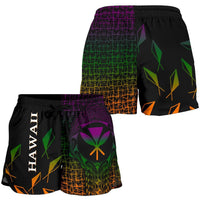 Hawaii Women's Shorts - Kanaka Maoli Rocket Style - Polynesian Pride
