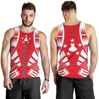 Austral Islands Men Tank Top - Polynesian Tattoo Flag - Polynesian Pride