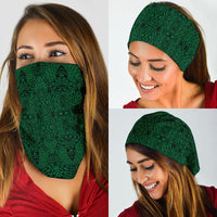 Polynesian Lauhala Mix Green Bandana 3 - Pack - Polynesian Pride