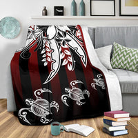 Federated States of Micronesia Premium Blanket - Vertical Stripes Style - Polynesian Pride