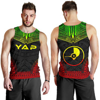 Yap Men's Tank Top - Polynesian Chief Reggae Version - Polynesian Pride