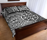 Hawaii Quilt Bed Set Polynesia Hawaiian Style Tribal Tattoo AH - Polynesian Pride