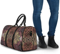 Polynesian Symmetry Brown Hawaii Travel Bag - Polynesian Pride