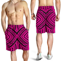 Polynesian Tradition Pink Men's Short - Polynesian Pride