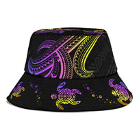 Polynesian Bucket Hat - Pink Turtle - Polynesian Pride