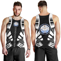 Marshall Islands Men Tank Top - Polynesian Tattoo Black - Polynesian Pride