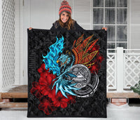 American Samoa Premium Quilt - Polynesian Eagle - Polynesian Pride