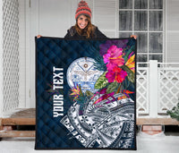 Marshall Island Custom Personalised Premium Quilt - Summer Vibes - Polynesian Pride