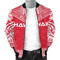 Hawaii Flag Polynesian Chief Men's Bomber Jacket - Polynesian Pride