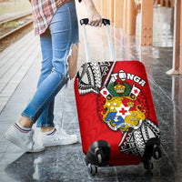 Tonga Rugby Luggage Covers Polynesian Style Pinwheel - Polynesian Pride
