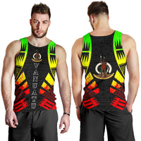 Vanuatu Men Tank Top - Polynesian Tattoo Reggae - Polynesian Pride