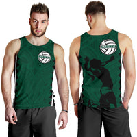 Polynesian Hawaii Volleyball Team Supporter - Men's Tank Top Green - Polynesian Pride