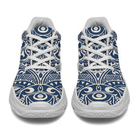 Polynesian Culture Blue White Chunky Sneakers - Polynesian Pride
