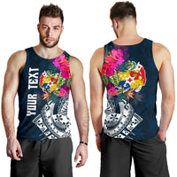 Tonga Custom Personalised Men's Tank Top - Summer Vibes - Polynesian Pride