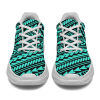 Polynesian Nation Turquoise Chunky Sneakers - Polynesian Pride