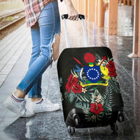 Cook Islands Hibiscus Luggage Cover - Polynesian Pride