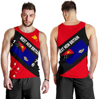 Papua New Guinea Men's Tank Top - West New Britain Province - Polynesian Pride
