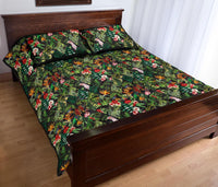 Hawaii Quilt Bed Set Tropical Flamingo Hibiscus AH - Polynesian Pride