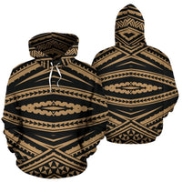 Hawaii Hoodie Polynesian Tatau Gold Pullover - Polynesian Pride