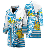 Tuvalu Rugby Men's Bath Robe Special - Polynesian Pride