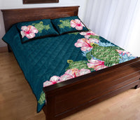Hibiscus Turtle Dance Quilt Bed Set - Polynesian Pride