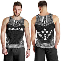 Kosrae Men's Tank Top - Polynesian Chief Black Version - Polynesian Pride