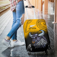 New Zealand Maori Luggage Covers Taranaki Bull - Polynesian Pride