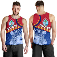 Guam Polynesian Men's Tank Top - Land of the Chamorros - Polynesian Pride