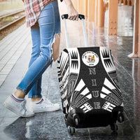 Niue Luggage Cover - Polynesian Tattoo Black - Polynesian Pride
