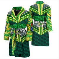 Cook Islands Ruby Men's Bath Robe Style - Polynesian Pride