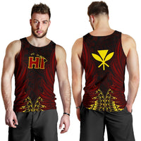 Hawaiian Men's Tank Top Kanaka Wings Hawaii Men's Tank Top - JV Style Red - Polynesian Pride