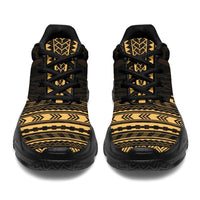 Gambier Islands Chunky Sneakers - Polynesian Chief Gold Version - Polynesian Pride