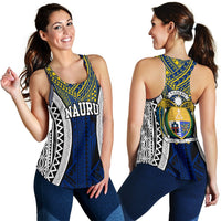 Nauru Special Women's Racerback Tank Top A0 - Polynesian Pride