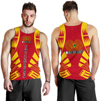 Papua New Guinea Men Tank Top - Polynesian Tattoo Flag - Polynesian Pride