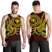 Hawaii Men's Tank Top Polynesian Kanaka Map Hawaiian Men's Tank Top - TT Style Art - Polynesian Pride