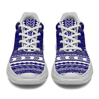 American Samoa Chunky Sneakers - Polynesian Chief Flag Version - Polynesian Pride
