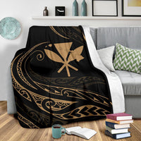 Kanaka Premium Blanket - Gold - Frida Style - Polynesian Pride