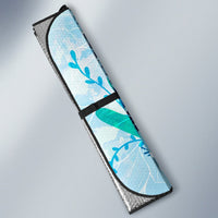 Yap State Auto Sun Shades - Custom Personalised Polynesian Turtle Under The Sea - Polynesian Pride