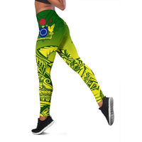 (Kuki Arirani) Cook Islands Premium Leggings A7 Art - Polynesian Pride