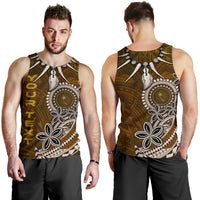 Chuuk Custom Personalised Men Tank Top - Polynesian Boar Tusk - Polynesian Pride