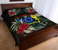Cook Islands Polynesian Quilt Bed Set - Special Hibiscus - Polynesian Pride