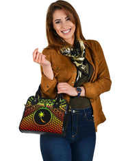 Polynesian Chuuk Personalised Shoulder Handbag - Reggae Vintage Polynesian Patterns - Polynesian Pride